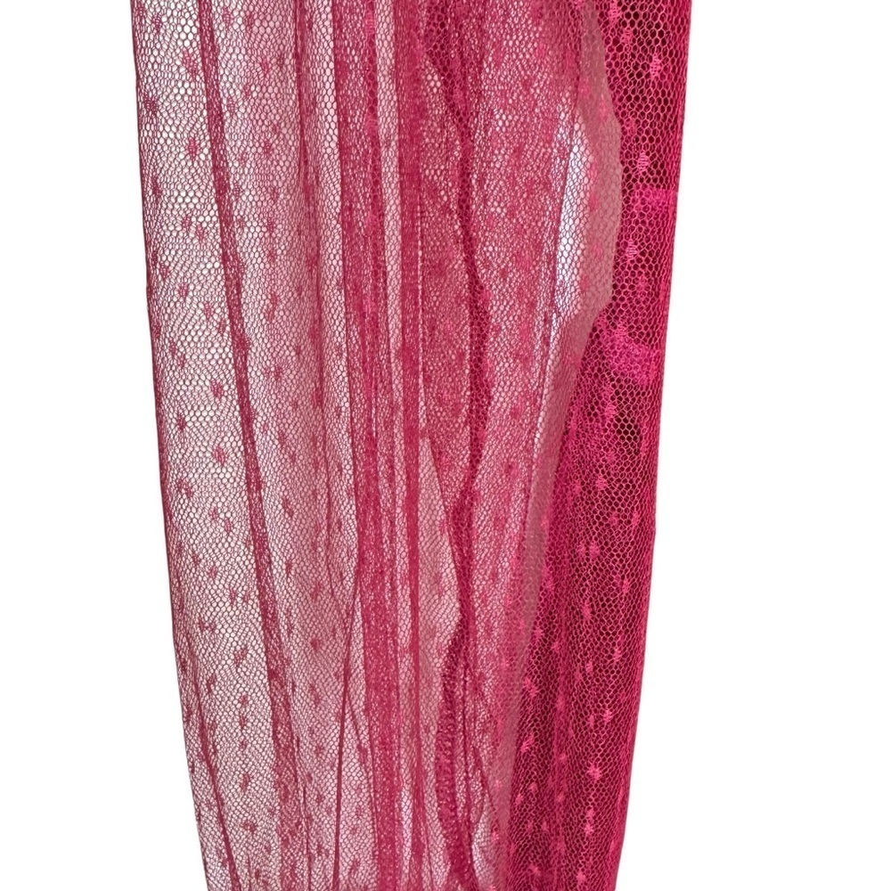 NWT Anthropologie Endless Rose Velvet and Lace Romper Wine Size S - Picture 3 of 12